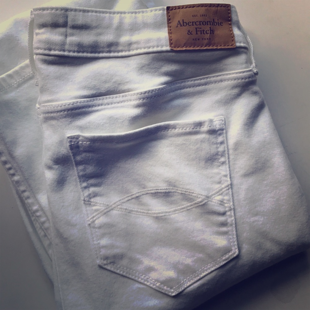 White super skinny jeans